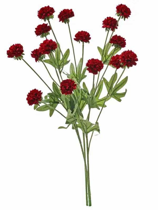 Chrysanthèmes artificiels en soie pour décorations de jardin