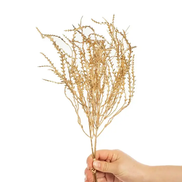 Plante artificielle corail doré herbe fête maison vase cour extérieur jardin nouvel an mariage bouquet de mariée bricolage cadeau décor mur