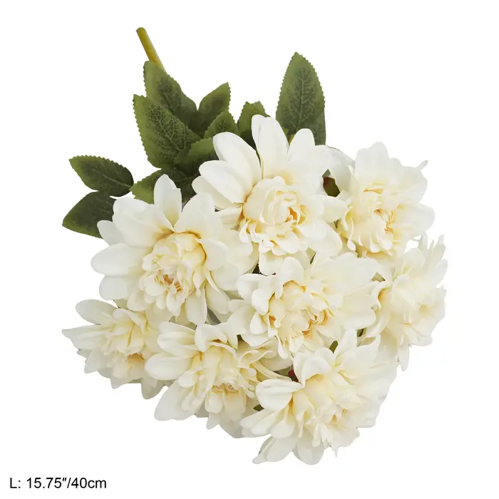 Fleur artificielle XUELY X8413 Dahlia pour arrangement floral