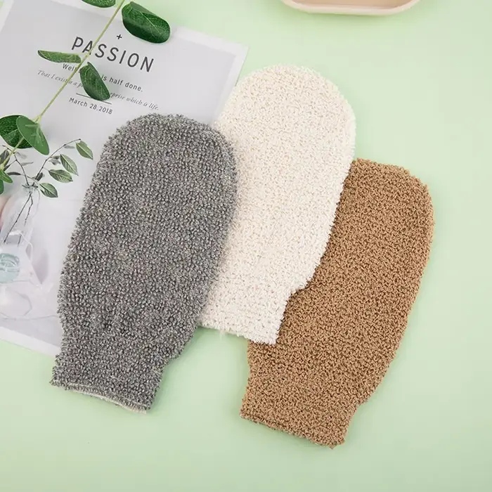Accessoires de bain : Gant exfoliant