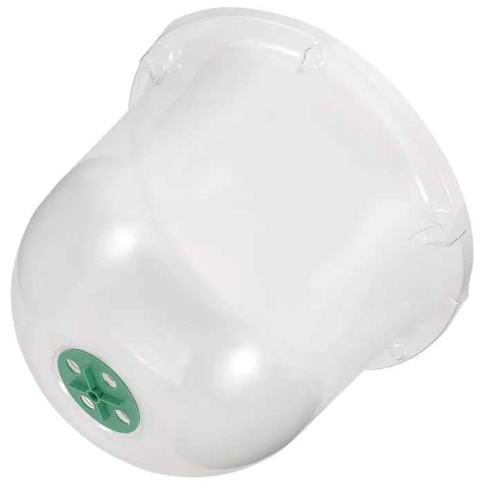 Cloche de jardin en plastique transparente avec ventilation pour protéger les plantes et les légumes