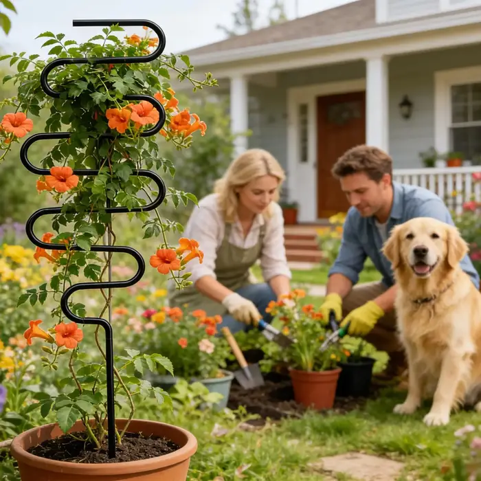 Support de plantes grimpantes