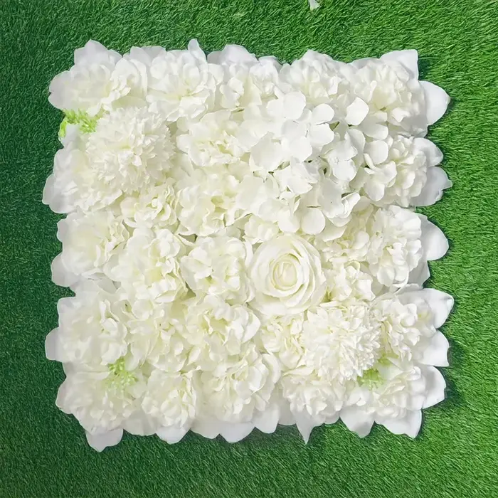 Arrangement de fleurs de pivoine artificielle