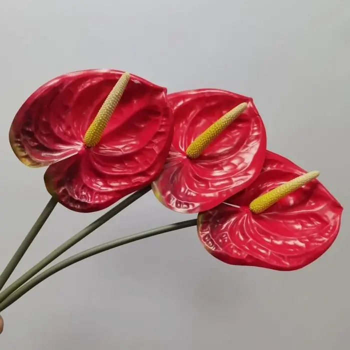 Bouquet de fleurs de lys artificiels PU 60cm