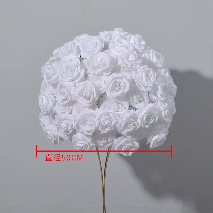 Boule de fleurs artificielles