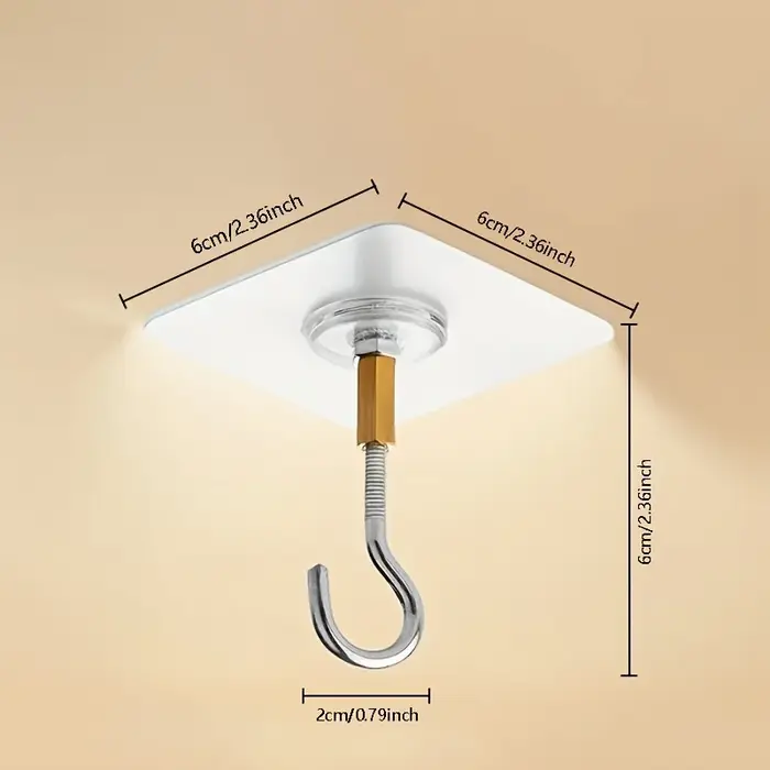 Crochets de plafond sans poinçonnage et sans marquage