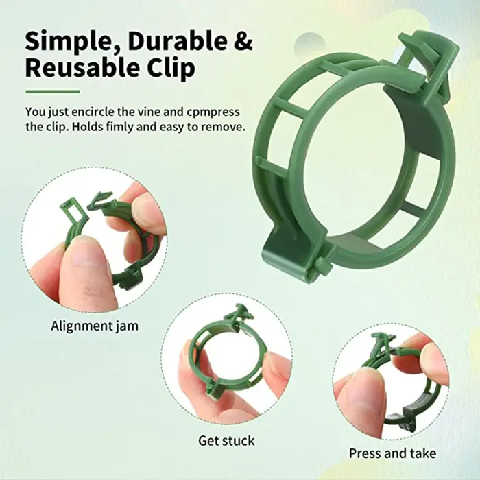 Clips de Support pour plantes
