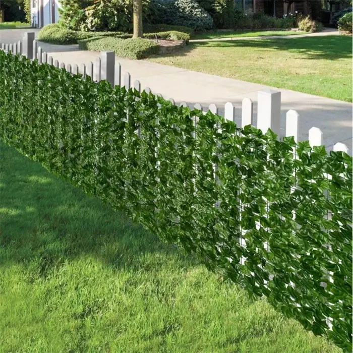 Artificial Ivy Fence Privacy Screen 50x300cm 100x300cm 4 Leaf Styles Faux Green
