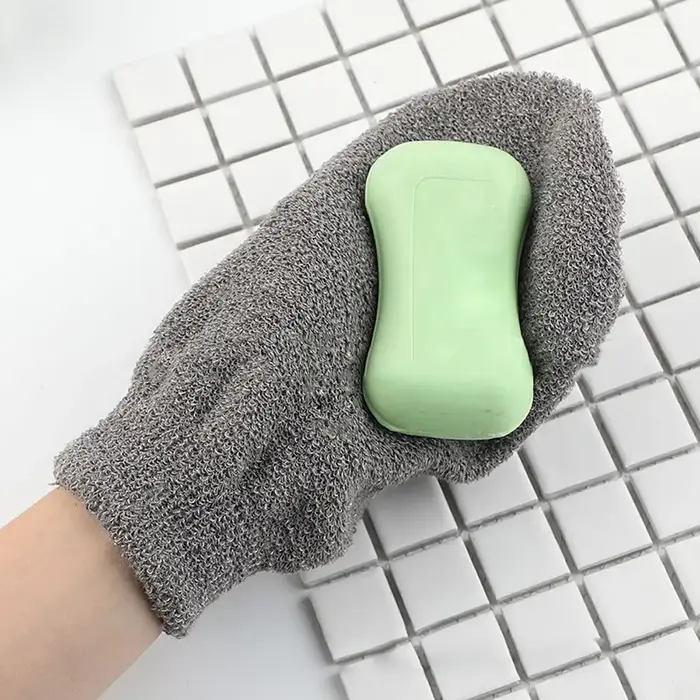 Accessoires de bain : Gant exfoliant