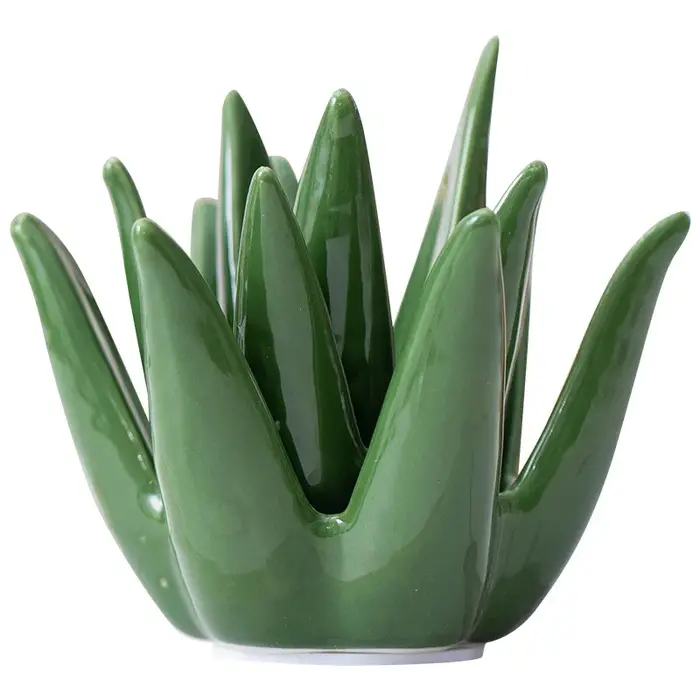 Anneau Cactus en céramique nordique à l'aloe vera