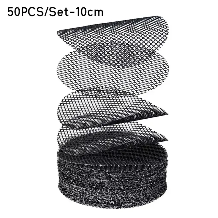 Coussin en maille pour trou de Pot de fleur en plastique