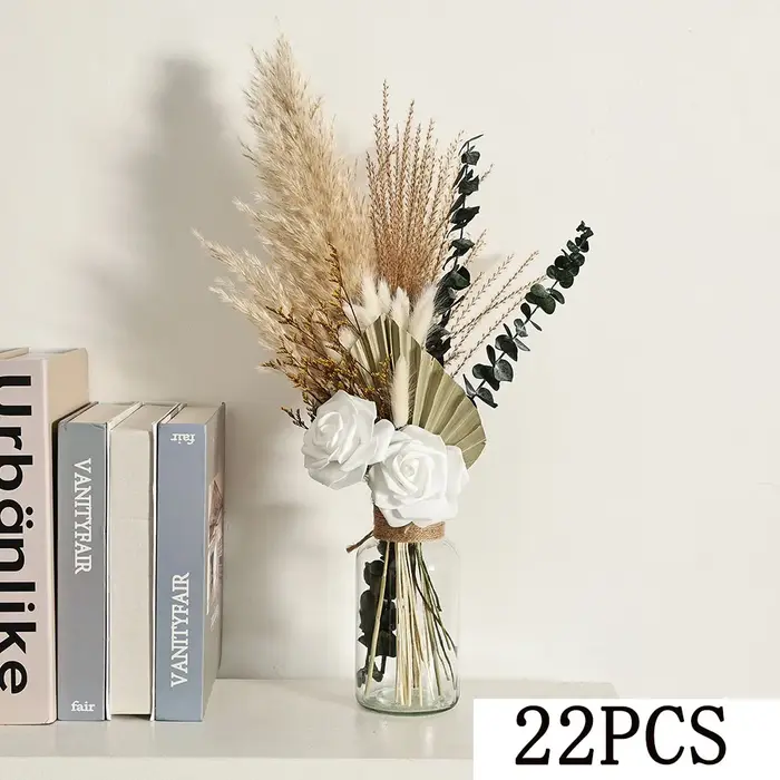 Mélange de fausses pivoines artificielles