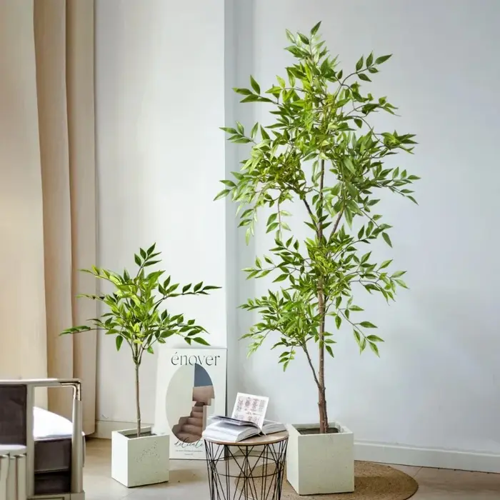 Plantes artificielles Nandina de 75 à 110 cm de hauteur