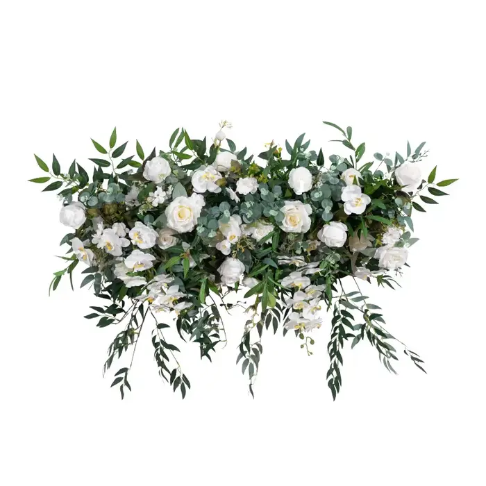 Nouveau lancement ! Fleurs artificielles murales : Solution complète pour les décors de mariage