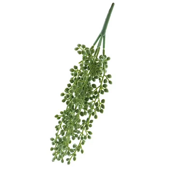 Plantes vertes succulentes artificielles pour décoration de mariage et de Noël