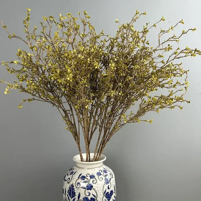 6 pièces de plantes artificielles en plastique