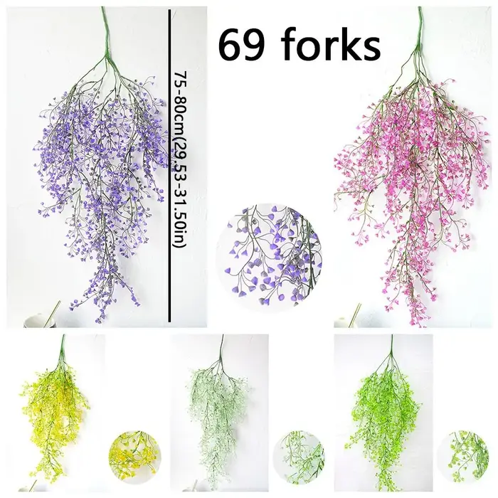 Plantes artificielles en plastique