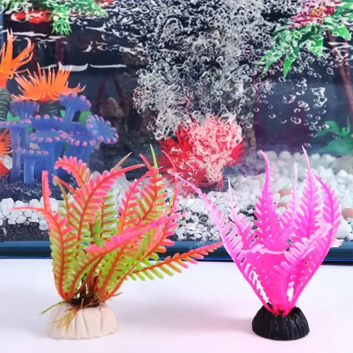 Plantes aquatiques artificielles décoratives