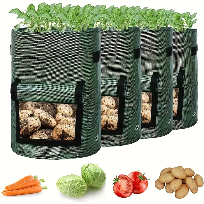 Pack combiné de 6 pièces-1 sac de plantation avec 5 étiquettes
