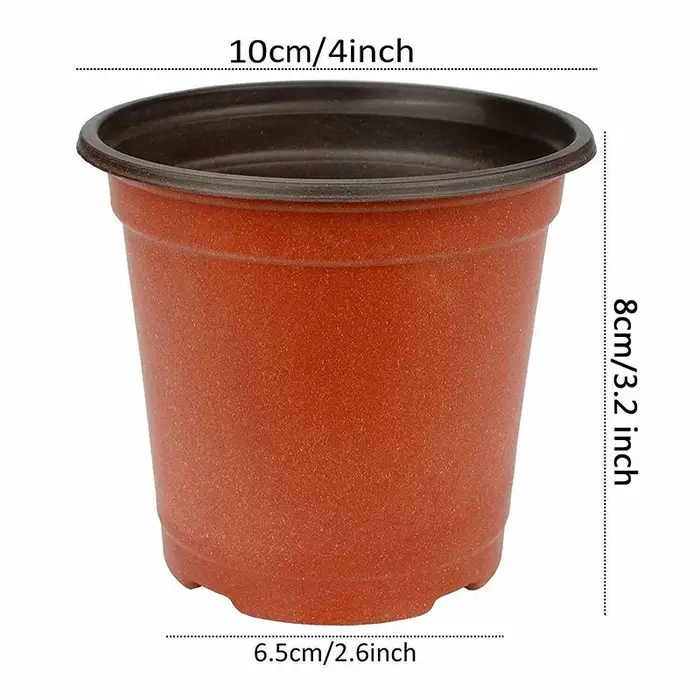 Pot de fleurs spécial pour semis de plantes succulentes