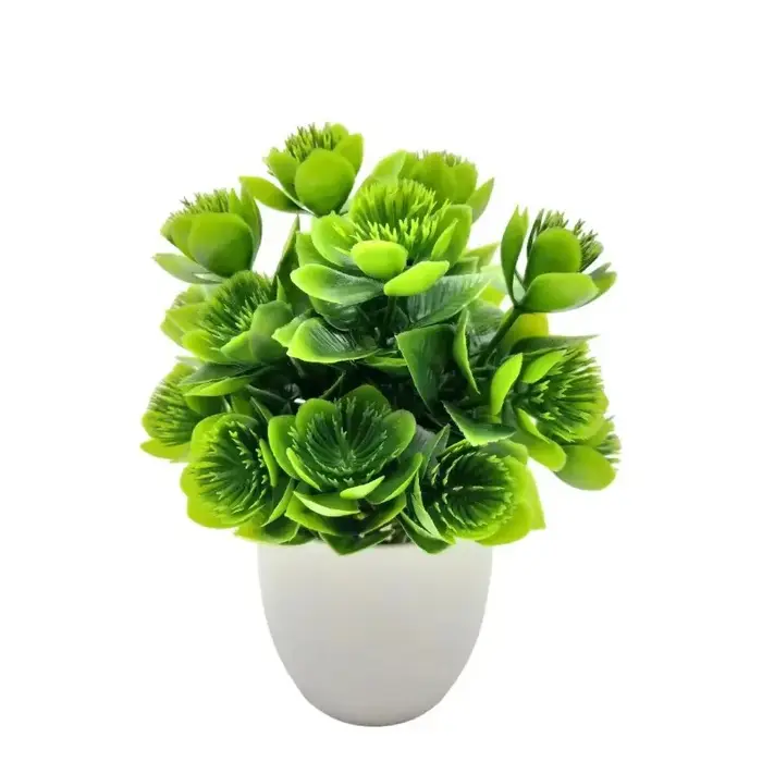 Plante artificielle avec Pot en plastique