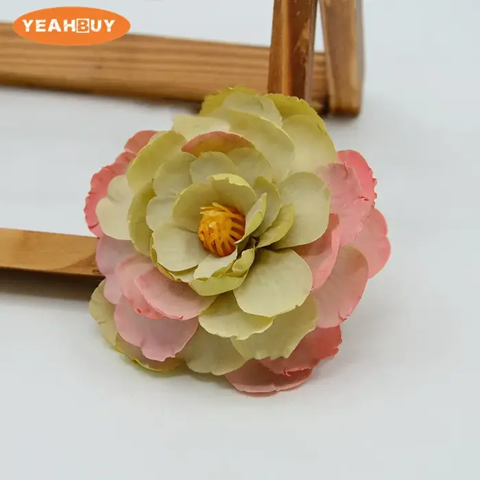 Tête de fleur de pivoine artificielle