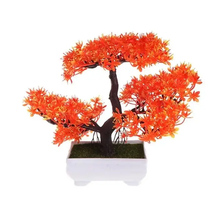 Y1UD Festival plante en pot Simulation bonsaï décoratif maison bureau pin cadeau