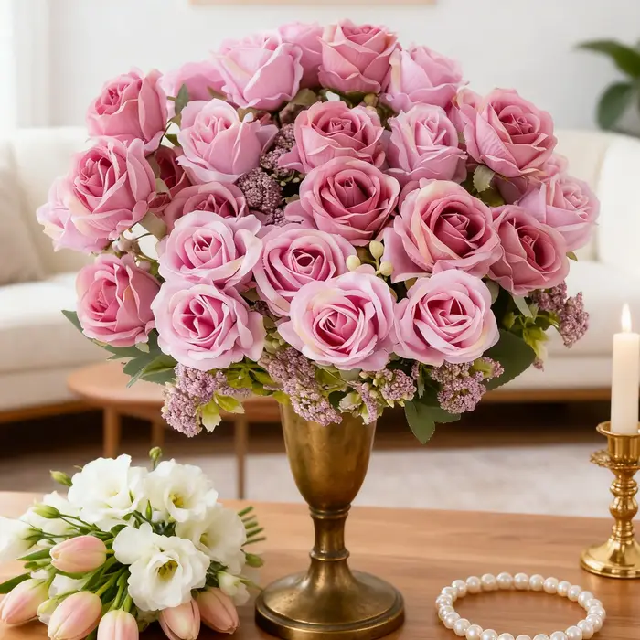 Fleurs Artificielles en Soie
