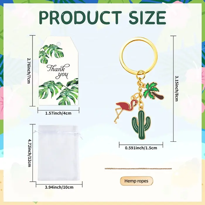 Porte-clés Cactus mignons