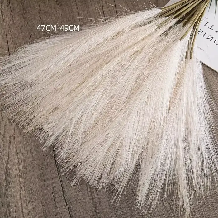 Grand décor de faux pampas enge pour vase de sol