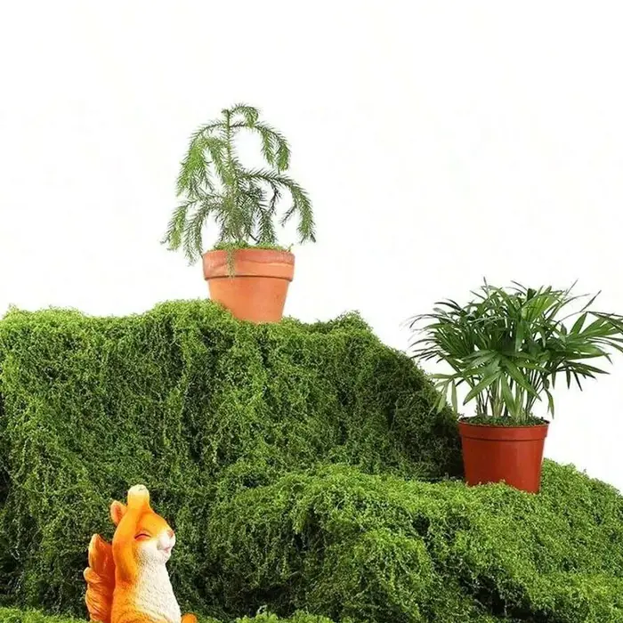 1*1m fausse mousse bricolage artisanat herbe mousse artificielle fausse mousse conservée plantes vertes maison chambre jardin décor paysage fausse herbe