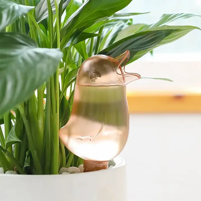 Arroseur automatique en forme d'oiseau pour plantes d'intérieur