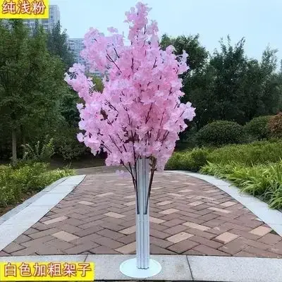Grand arbre en faux fleur pour décor de mariage