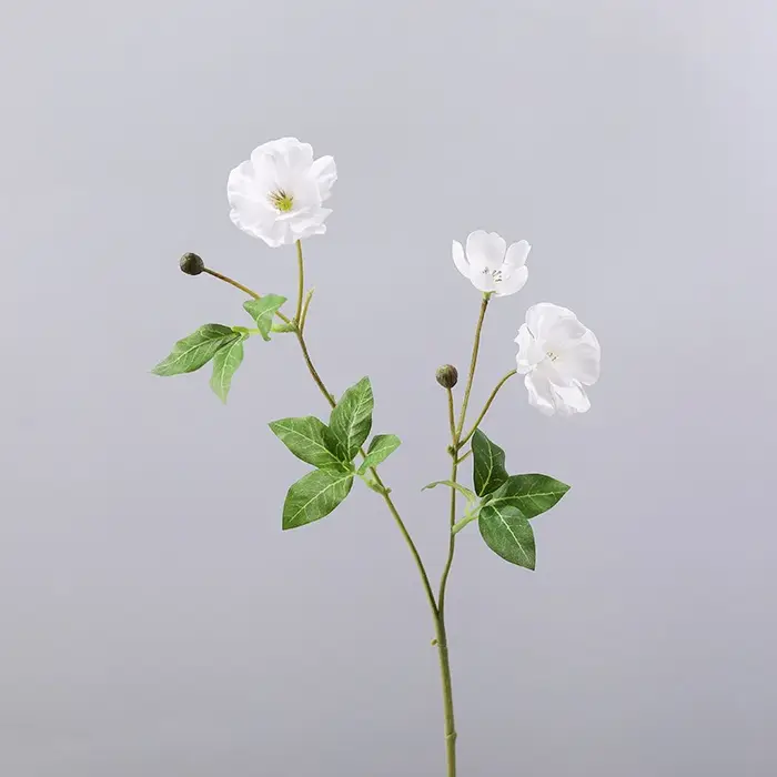 Petites Fleurs Artificielles de Phalaenopsis Réalistes, Annie de Rosée Européenne, Fausses Fleurs, S