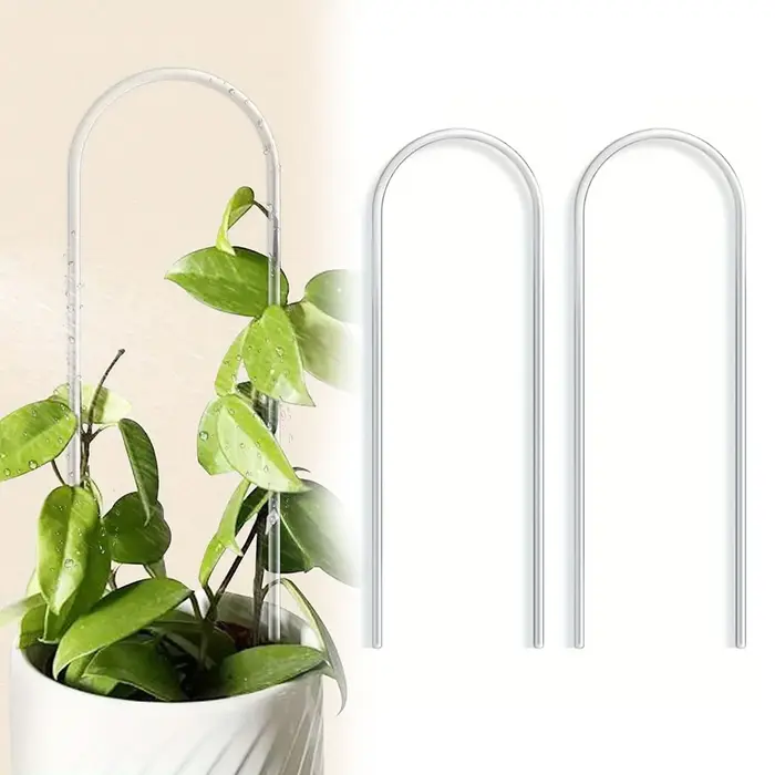 Support pour plantes en acrylique en forme de U