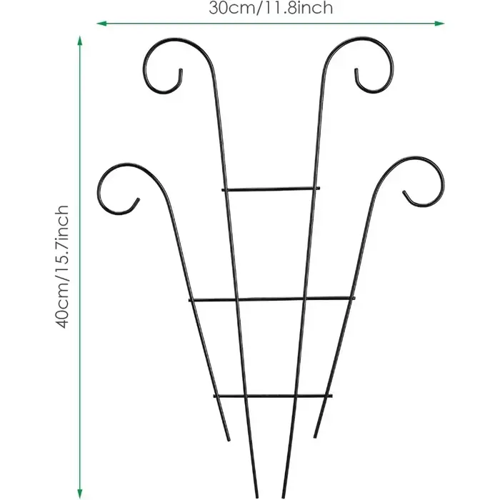 2 treillis pour plantes grimpantes extérieures