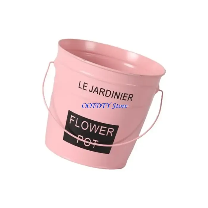 367A fer planteur remplacement ferme Vase seau fleur support seau remplacement