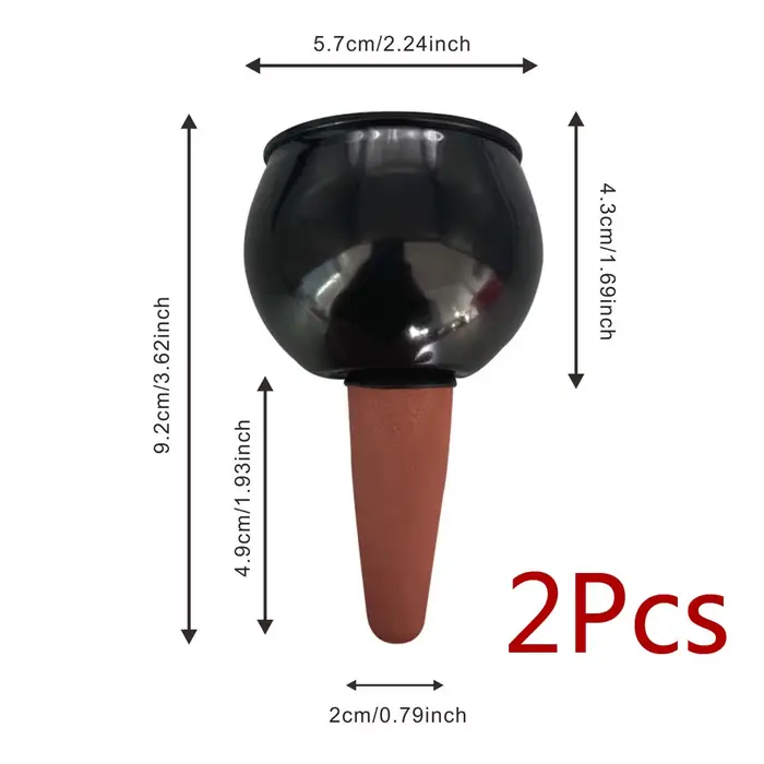 2 pièces Système d'irrigation automatique pour plantes, arrosage automatique pour jardinières, serre