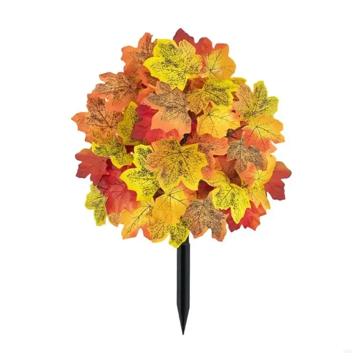 Piquet fausse fleur pour pots extérieurs, bordures pelouse rangées cour 55KF