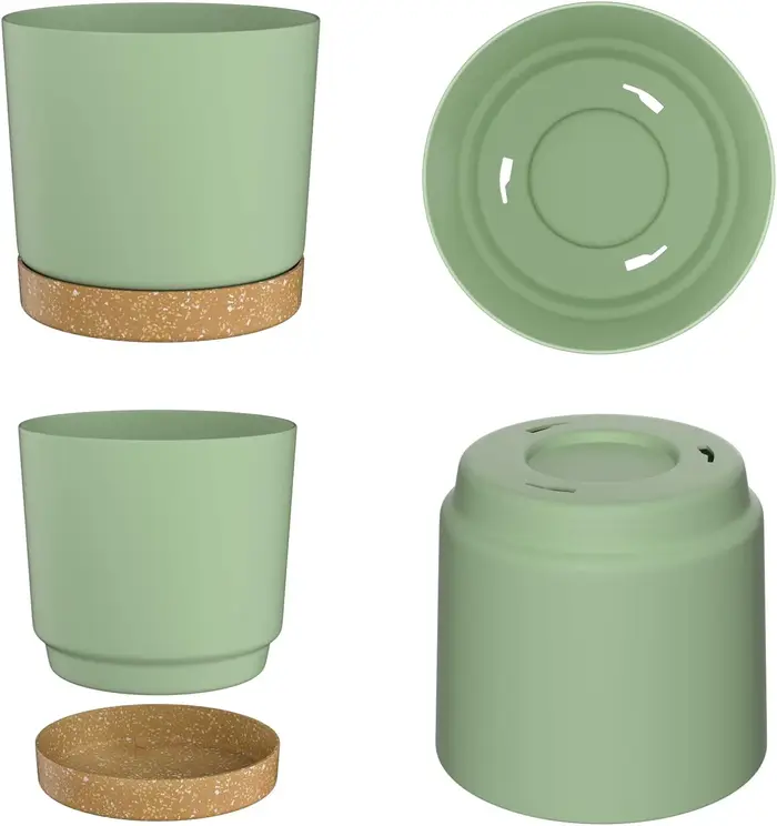 POTS pour plantes, grands POTS légers pour plantes d'intérieur et plantes d'extérieur, grands POTS e
