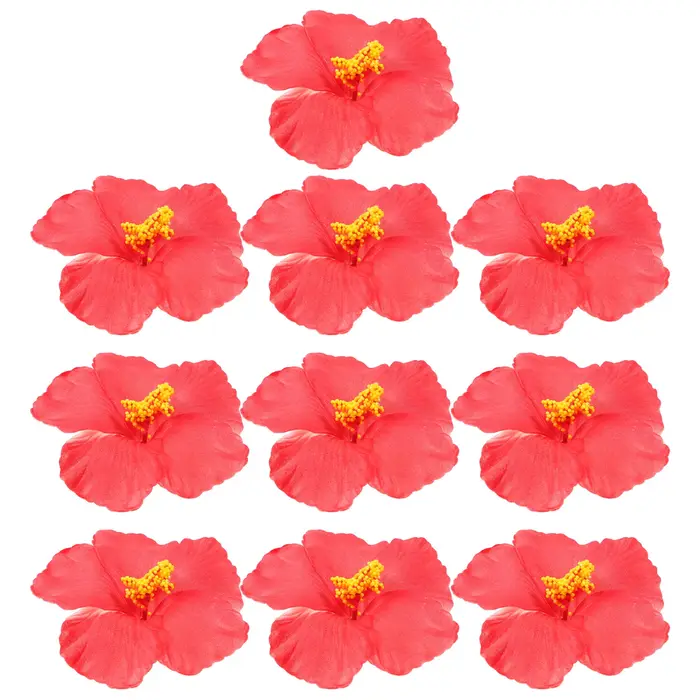 Fleurs d'hibiscus artificielles