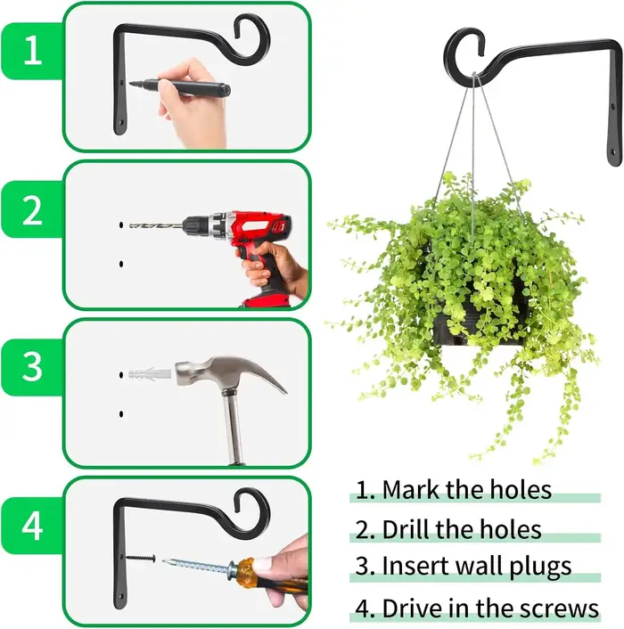 Cintre pour plantes de 6/10 pouces