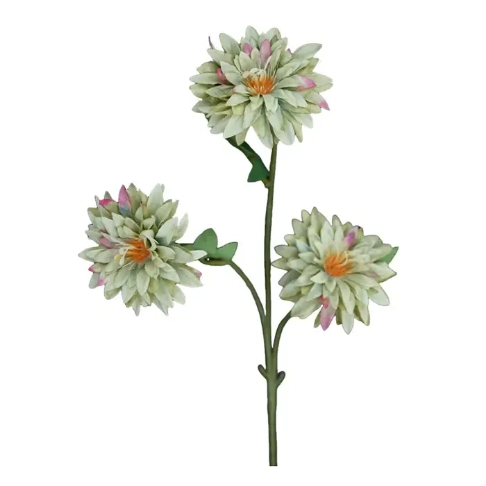 Fleur de Dahlia Artificielle de 64 cm de Long