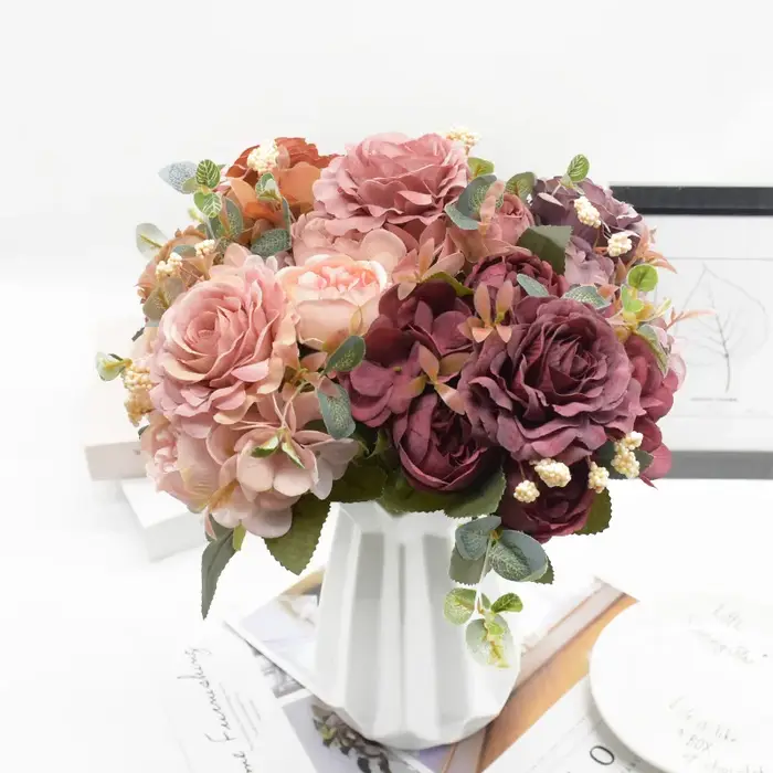 Fleurs artificielles, paquet unique