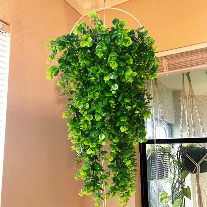 45 maille ventes Chaudes Plantes Artificielles En Plastique fougère Vigne De Noël Couronne De Mariage voûte partie Maison Sill jardin Mur Décor Bricolage Cadeau