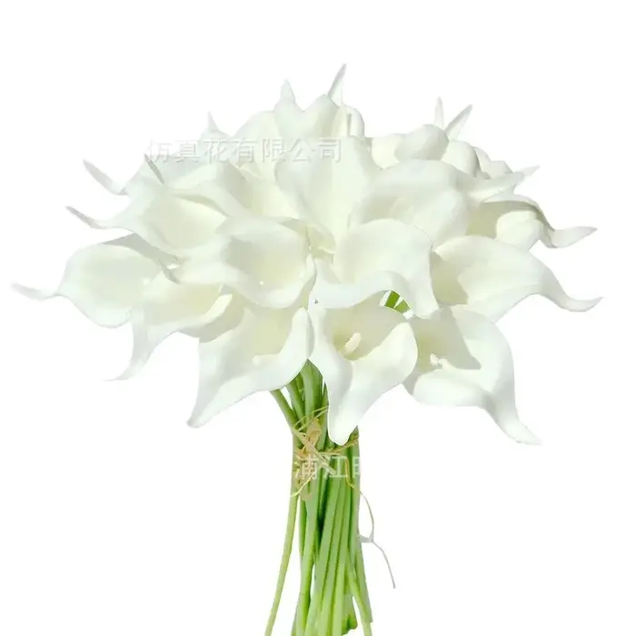 Mini fleur artificielle de calla en PU