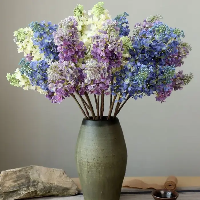 Branche de lilas artificielles 3D
