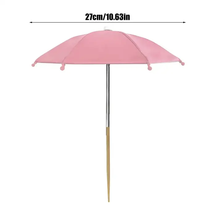 Parasol pour plantes de 27 cm, portable, résistant à l'eau, parasol de jardin, toile pare-soleil pou