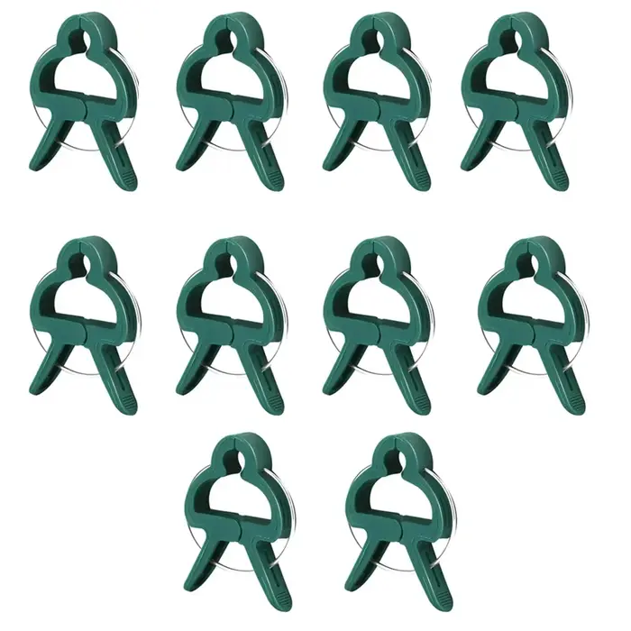 10/30 pièces de pinces de jardin réutilisables, fixateurs robustes pour tomates, supports flexibles 