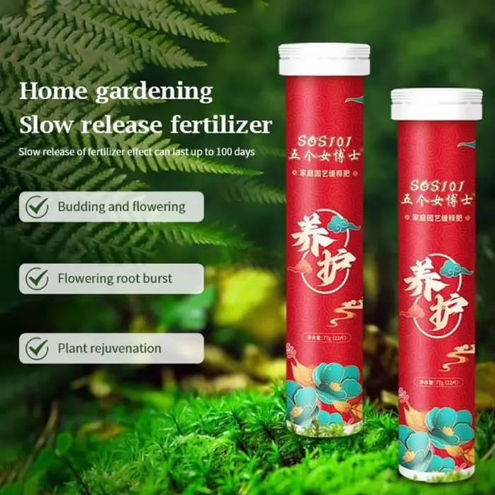 Engrais de semis de bonsaï en pot longue durée, 77g, tout usage, facilite les plantes, aliments pour